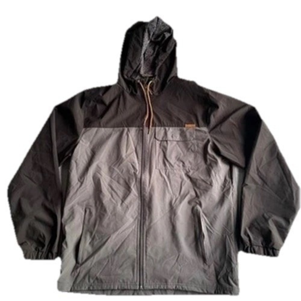 Mens Voyager XL Colorblock Hooded Rain Jacket Windbreaker Outdoor Coat